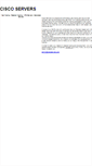 Mobile Screenshot of ciscoservers.com